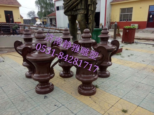 仿铜不锈钢雕塑制作厂家案例