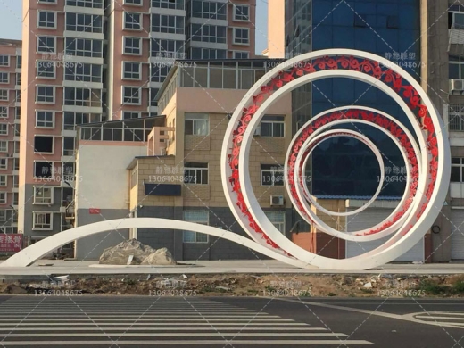 不锈钢雕塑制作厂家案例十四