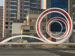 不锈钢雕塑制作厂家案例十四