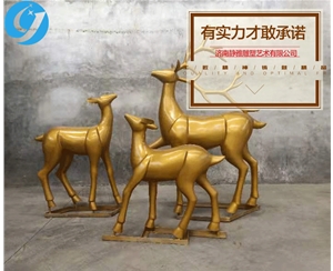 动物锻铜雕塑
