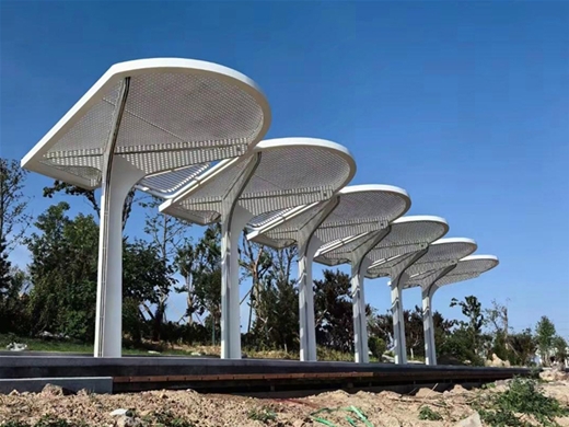 不锈钢廊架设计