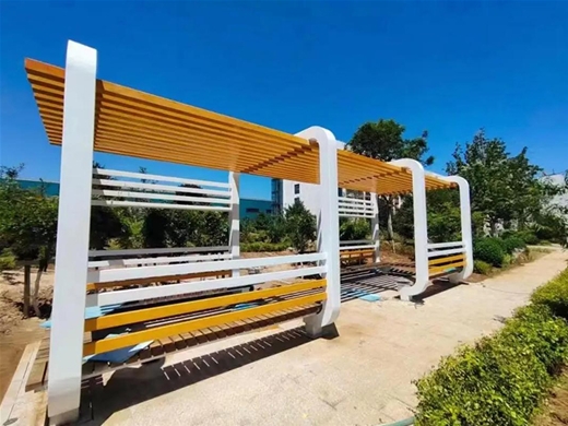 公园不锈钢廊架