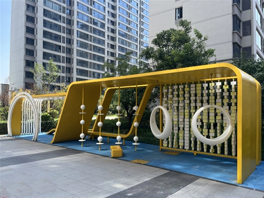 不锈钢金属廊架定制