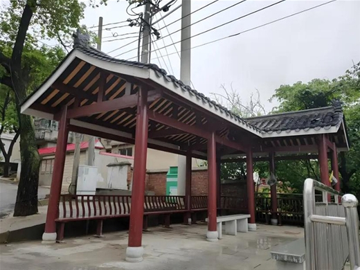 仿古铝合金景观廊架