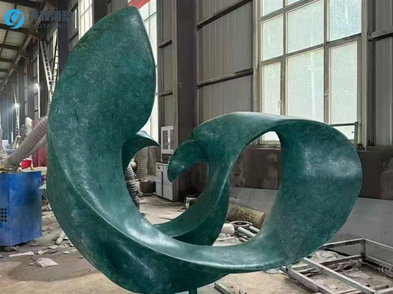 园林不锈钢雕塑制作