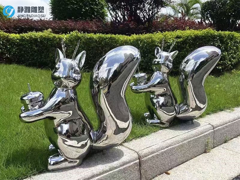 动物不锈钢雕塑定制