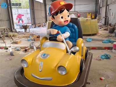 玻璃钢儿童雕塑制作